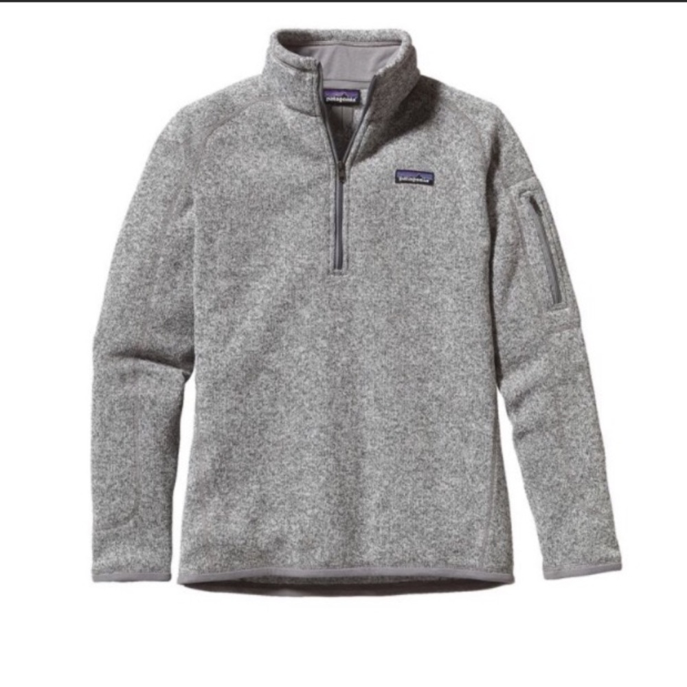 Gray better sweater zip up XS